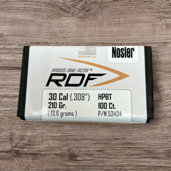 .30 210 gr. RDF HPBT